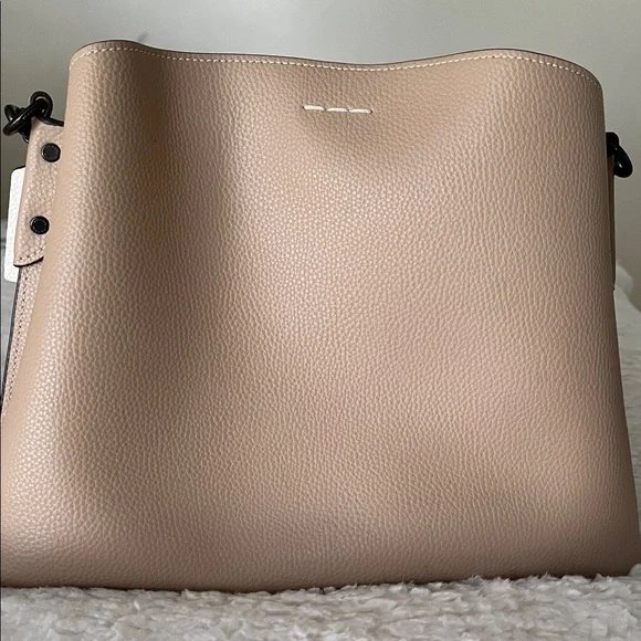 Coach Willow Elegant Tan and Gray Women's Bag - Picture 3 of 15